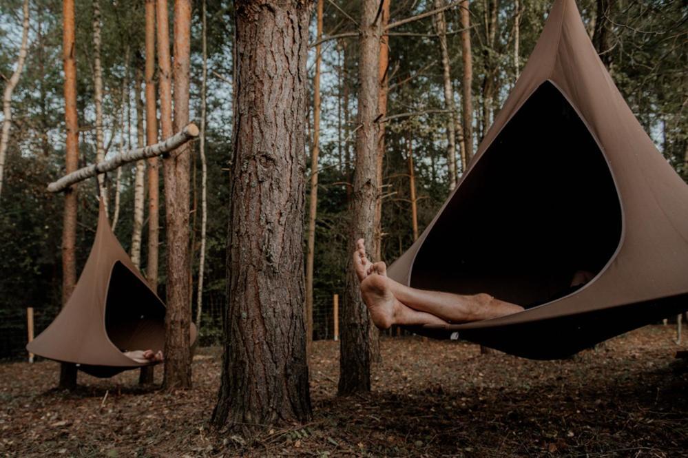 Jurty Z Widokiem, Prywatna Balia- Dzikolas Glamping Krasnobrod Ngoại thất bức ảnh