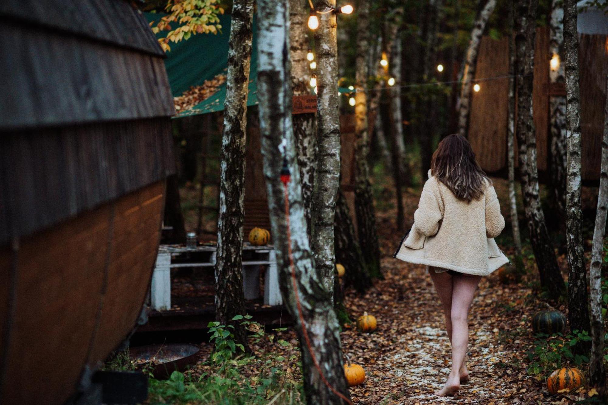 Jurty Z Widokiem, Prywatna Balia- Dzikolas Glamping Krasnobrod Ngoại thất bức ảnh